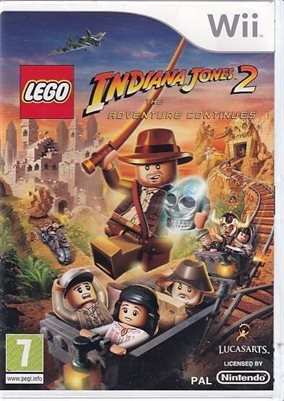 LEGO Indiana Jones 2 the Adventure Continues - Nintendo Wii (B Grade) (Genbrug)